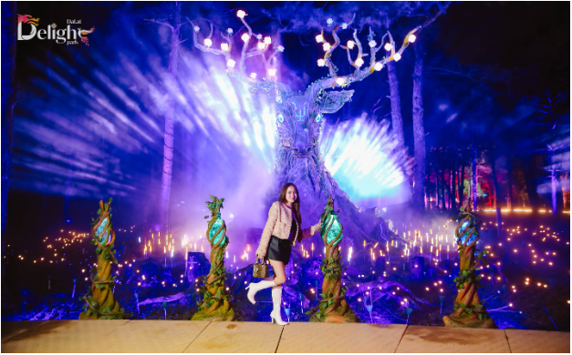 Delight Park: Biểu tượng Ánh sáng & Nghệ thuật mới giữa lòng thành phố Đà Lạt
